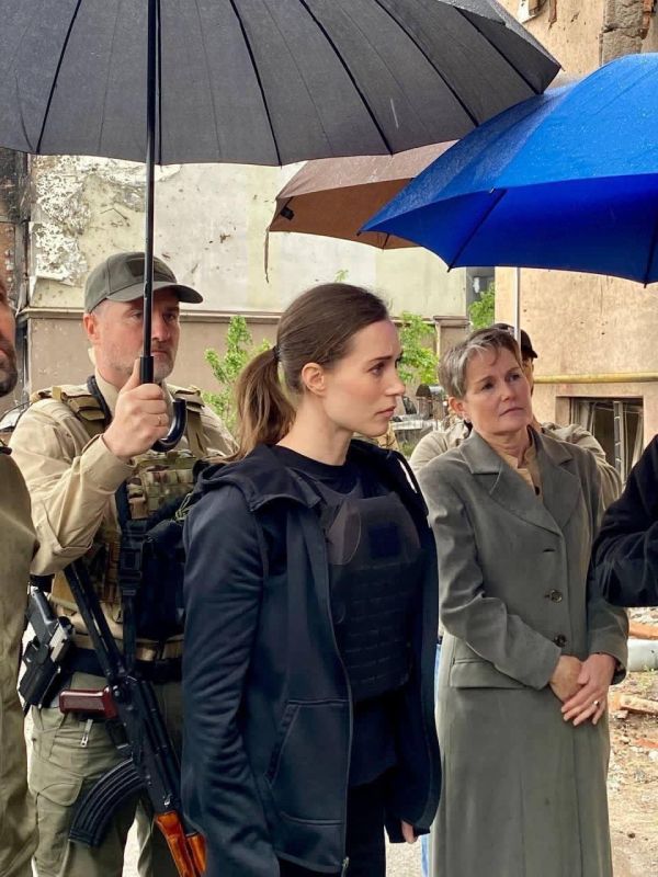 Премьер-министр Финляндии Санна Марин прибыла на Украину