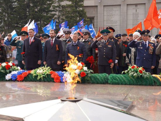 Депутаты Заксобрания Приангарья приняли участие в торжественных мероприятиях, посвященных Дню Победы