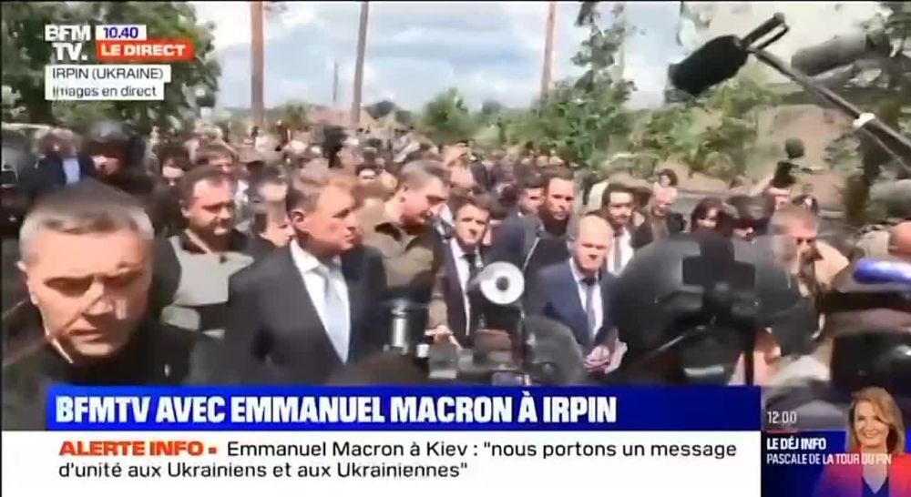 Куда украинцы прежде всего возят своих гостей из Европы? Конечно, в Ирпень, чтобы показать "зверства Путина"