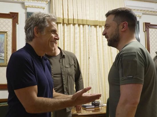Голливудский актер Бен Стиллер встретился с Зеленским в Киеве