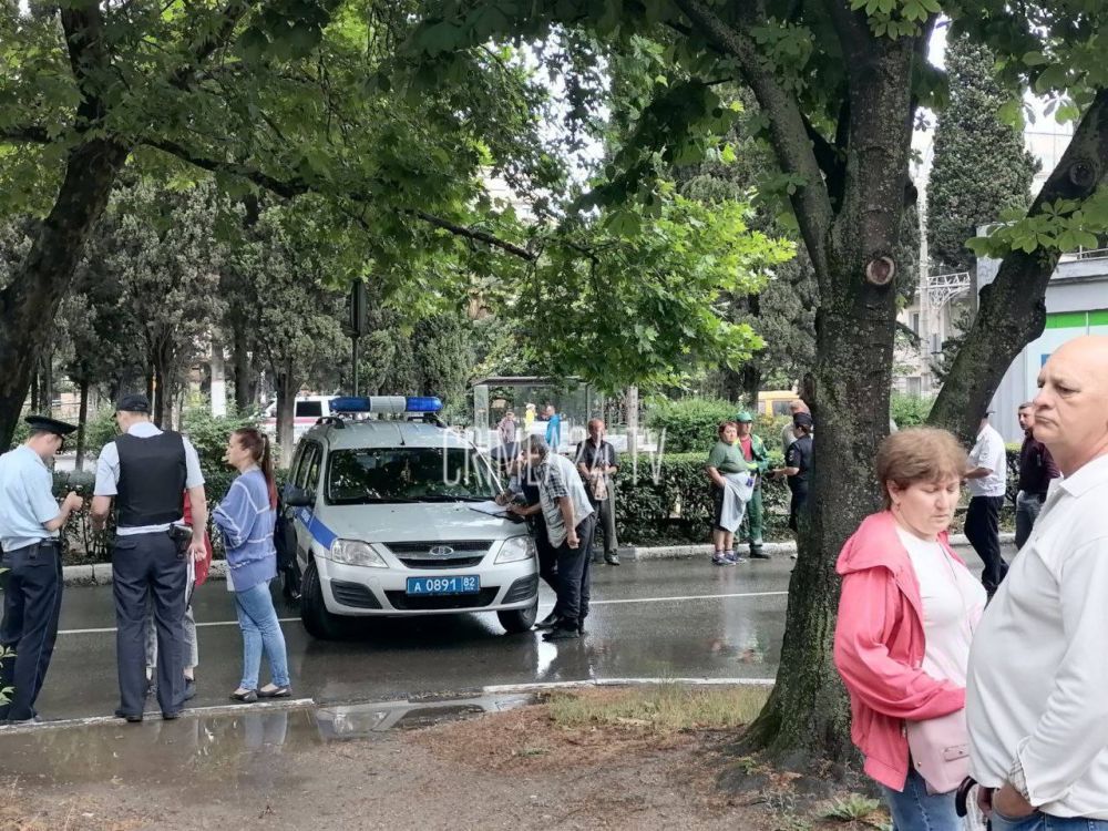 В Ялте во время очистки территории вдоль русла реки Быстрая пострадали два сотрудника «Зеленстроя»