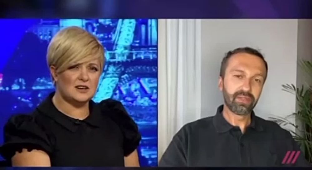 Украинский журналист Лещенко в эфире телеканала "Дождь"* рассказывает, что получает удовольствие от просмотра хроник "с трупами российских солдат"