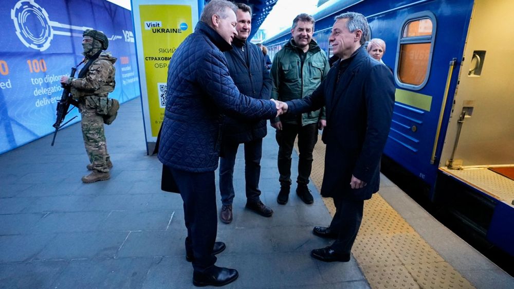 Президент Швейцарии Кассис приехал на Украину