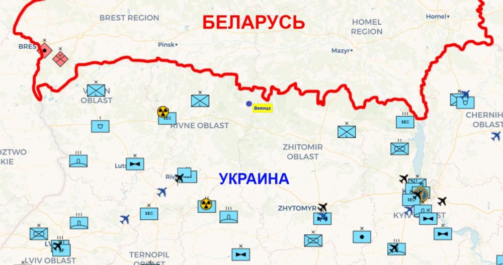 Обстановка на Белорусском направлении к исходу 20 октября 2022 года