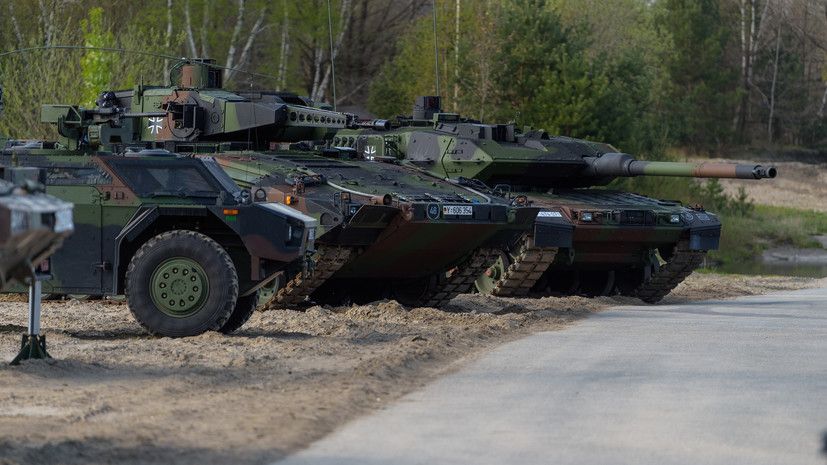 ����� ������� � �������� ������ �� ���������� ��������� �� �������� ������ Leopard 2 �� ���