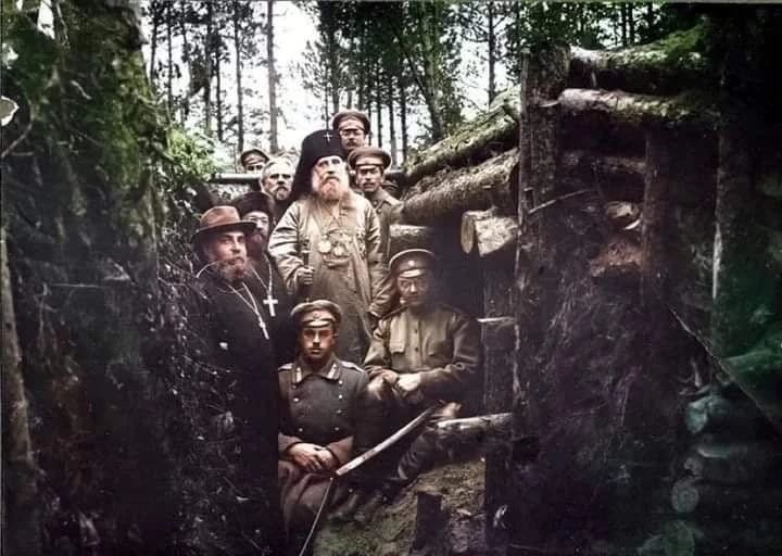 Юрий Котенок: Архиепископ Тихон (Беллавин) (будущий Патриарх Всея Руси) в передовых окопах 277-го Переяславского пехотного полка