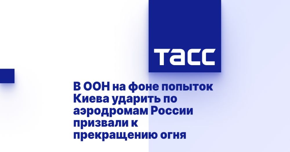 В ООН на фоне попыток Киева ударить по аэродромам России призвали к прекращению огня