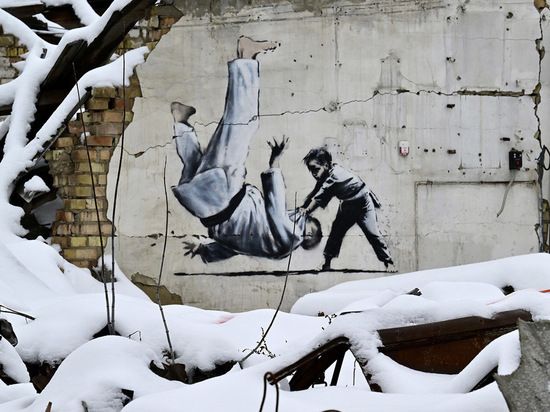 Бэнкси стал почетным гражданином украинского Ирпеня