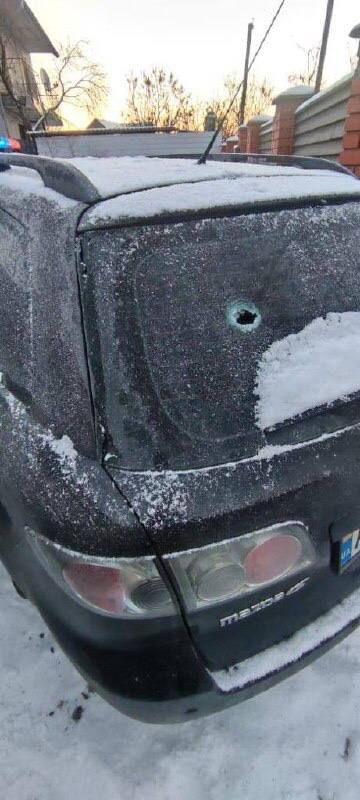 В результате атаки дронов в Вишневом Киевской области был поврежден частный дом