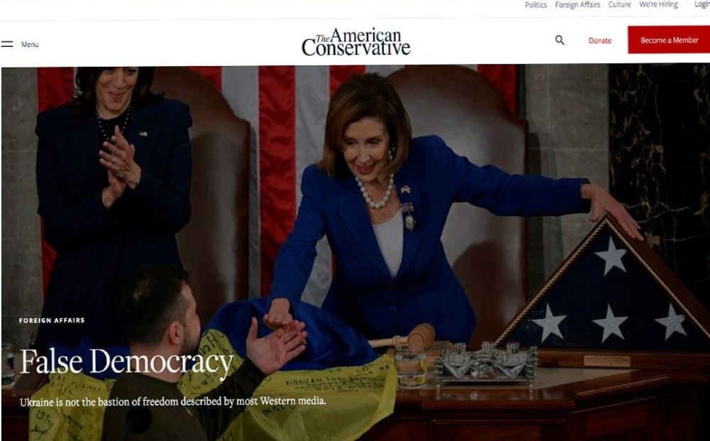 �������� ����� � �� ��������������� �����������, � ������������ ���������, ����� ������������ ������� The American Conservative ��� ����� ���������