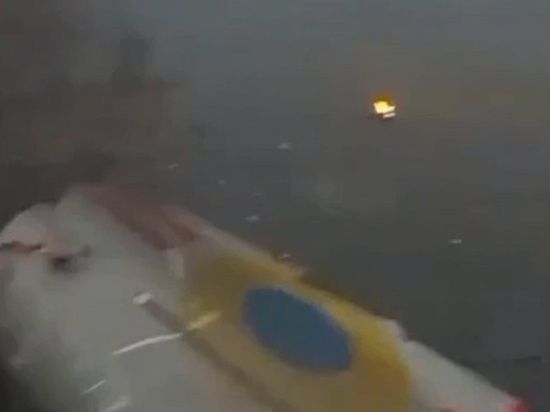 Очевидец рассказал о крушении вертолета с руководством МВД Украины