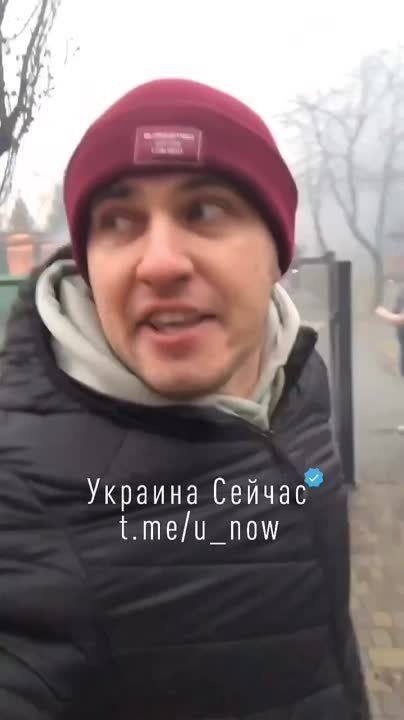 Юлия Витязева: Утреннее видео из Броваров от очевидца