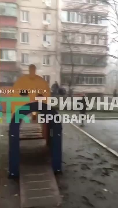 Борис Рожин: Видео снятое вскоре после падение вертолета с руководством МВД Украины в Броварах + видео из детского сада, на который упал вертолет