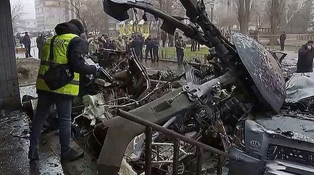 Владимир Зеленский заявил, что крушение вертолета в Броварах - это "результат войны"