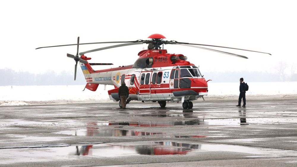 Разбился вертолёт с руководством МВД Украины