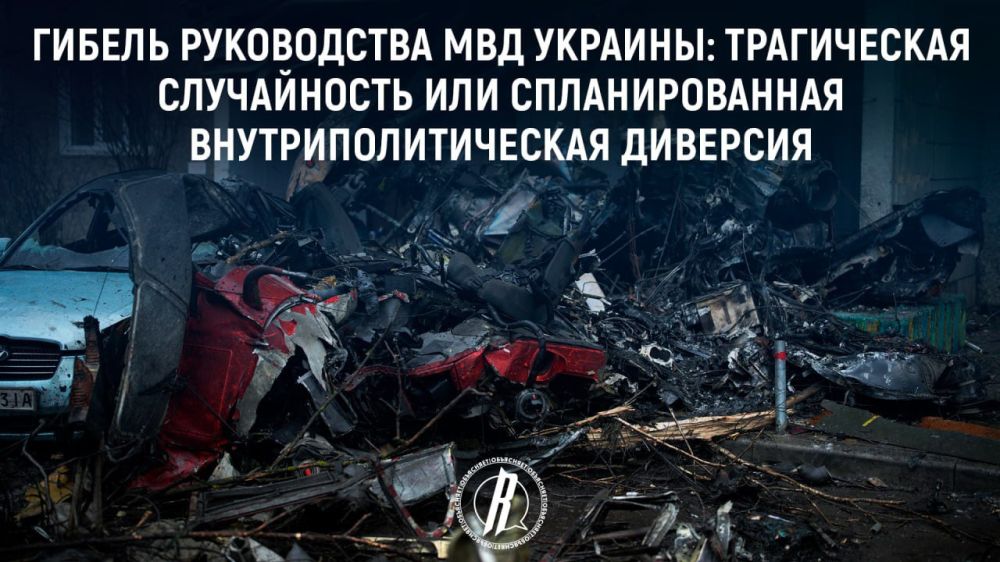 Гибель руководства МВД Украины: трагическая случайность или спланированная внутриполитическая диверсия