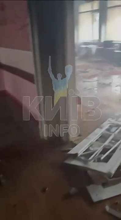 Саня во Флориде: Появилось видео, как утверждается, из детского сада в Броварах, куда упал вертолёт