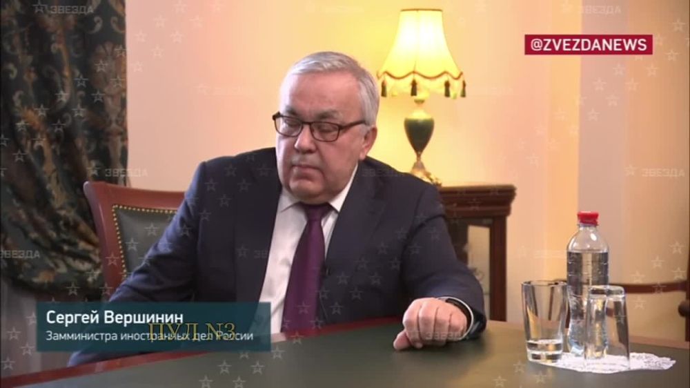 Замглавы МИД России Сергей Вершинин – о возможности переговоров по Украине: Переговоры уже были, вы помните Минск, вы помните Стамбул
