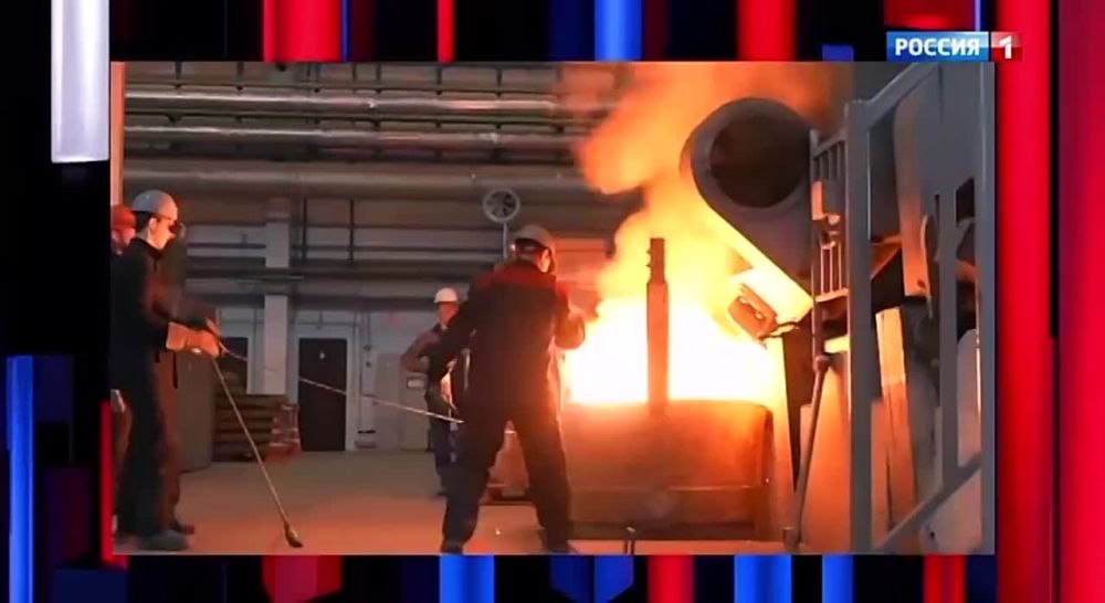 ОБУХОВСКИЙ ЗАВОД. Владимир Соловьев в эфире «Воскресного вечера» на телеканале «Россия 1» рассказал о поездке на предприятие