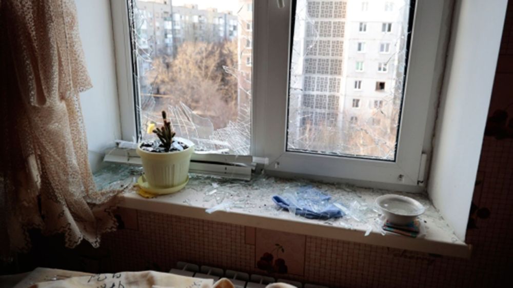 Националисты обстреляли Донецк, выпустив две ракеты из реактивной артиллерии