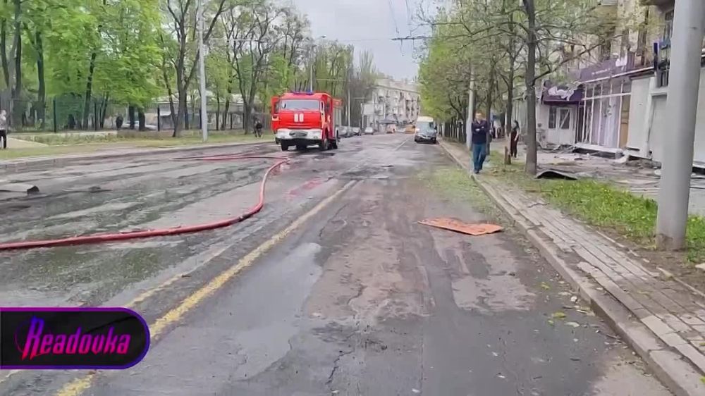 ВСУ продолжают «поливать» Донецк из РСЗО — в Киевском районе в автобусе погибли семь человек
