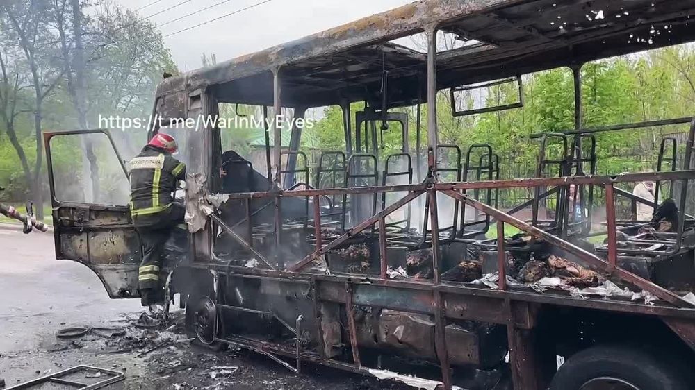 Обстрел жилых районов Донецка продолжается