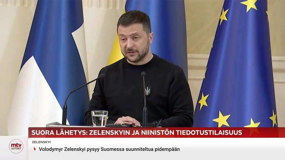 Как известно, в данный момент Зеля находится со странным и где-то даже неожиданным визитом в Финляндии