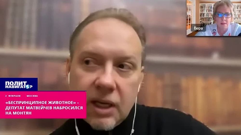 «Беспринципное животное» – депутат Матвейчев о киевском адвокате