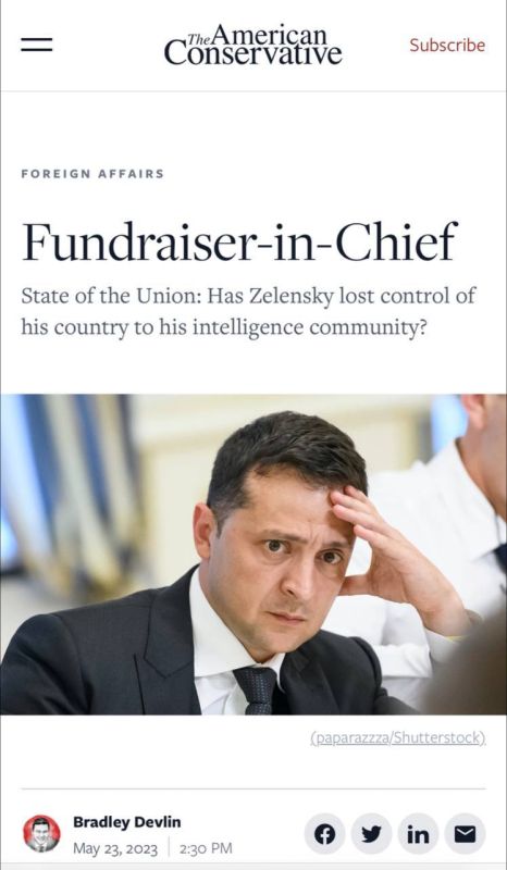 ���� ������: ��� ����������� ������ ��������� �������� ��� �������� � The American Conservative