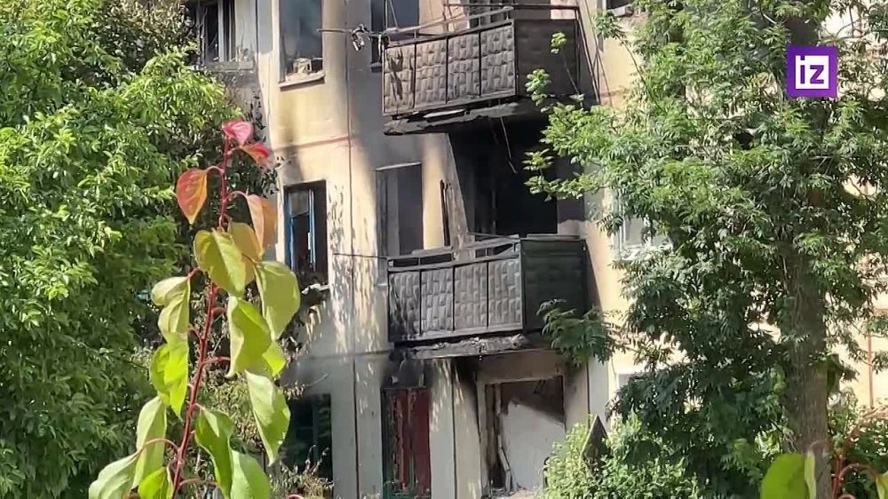 Украинские боевики обстреливают мирные кварталы Шебекино