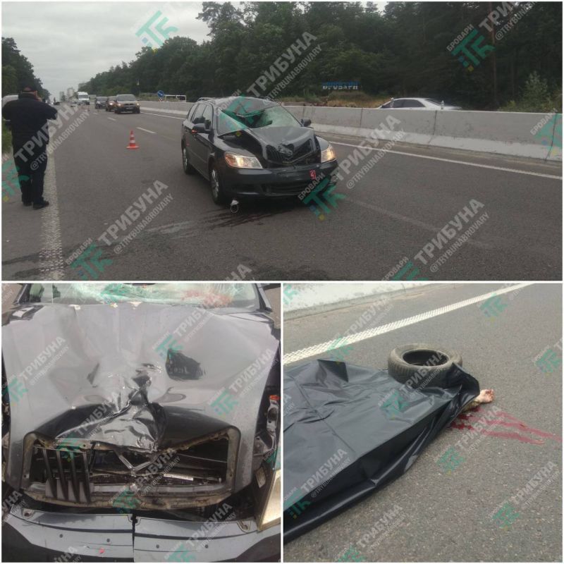 Под Броварами сбили военного