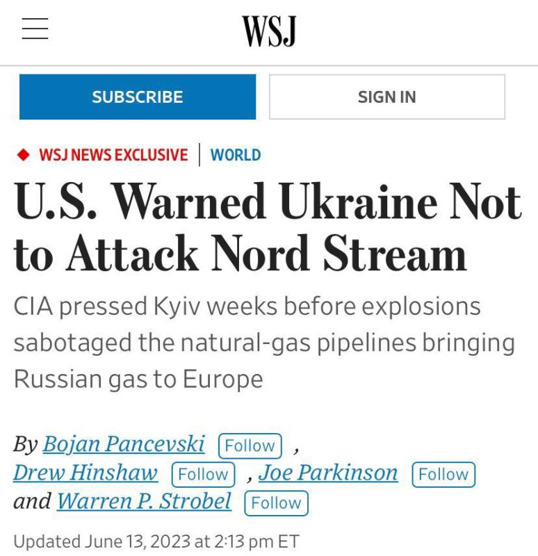 ���� ������: ��� ������������ ���� �� ����� �� ��������� ������, ����� The Wall Street Journal �� ������� �� ����������� ���������