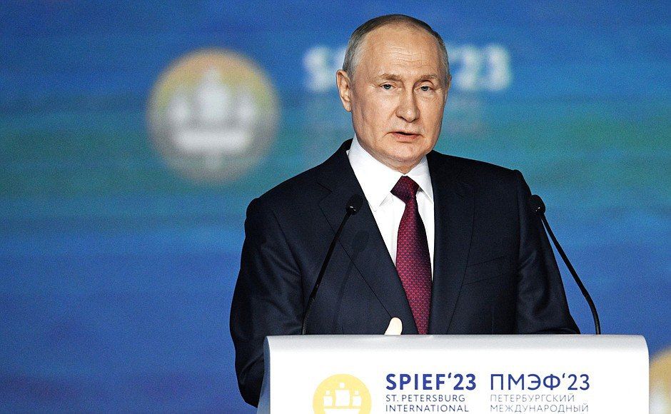 Иван Мезюхо: Только что Президент России Владимир Путин, на сессии ПМЭФ, процитировал антисемитские и пронацистские высказывания украинских националистов времён Великой Отечественной войны