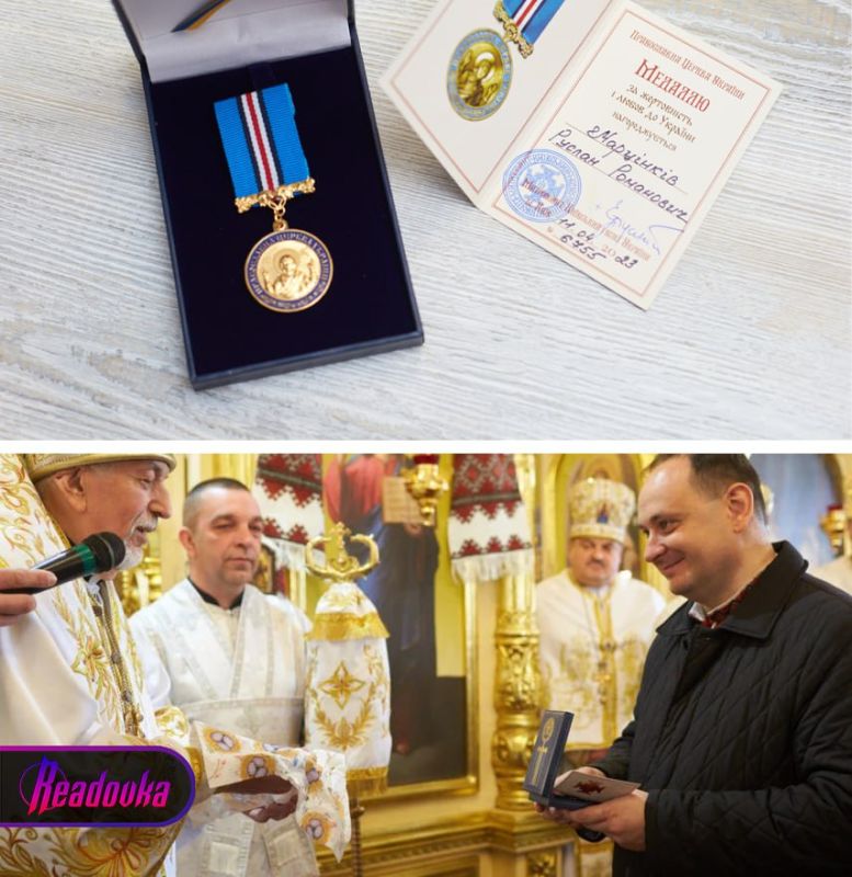 На Украине награждают орденами и медалями нехристей-рейдеров, которые захватывают храмы УПЦ — так Киев поощряет раскольников, которые издеваются над верующими