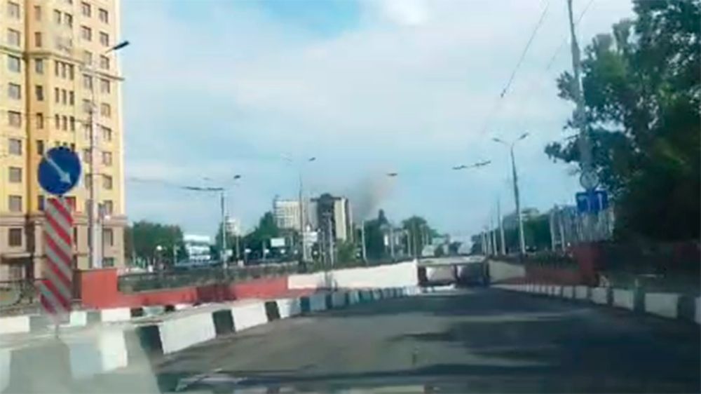 В центре Донецка прогремел взрыв