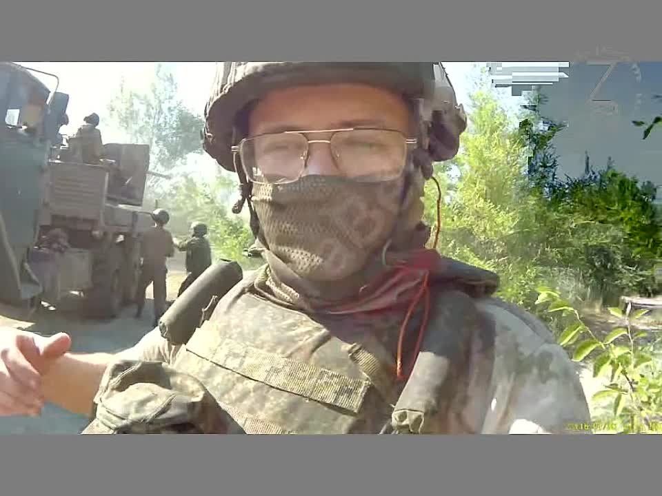 А вот и благодарность доблестного расчета С-60, о работе которого мы некогда давали в эфир сюжет