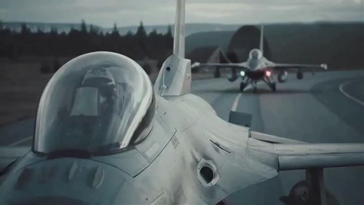 � ���� ���������� ���������� F-16 ������� �� ���������� ����������������