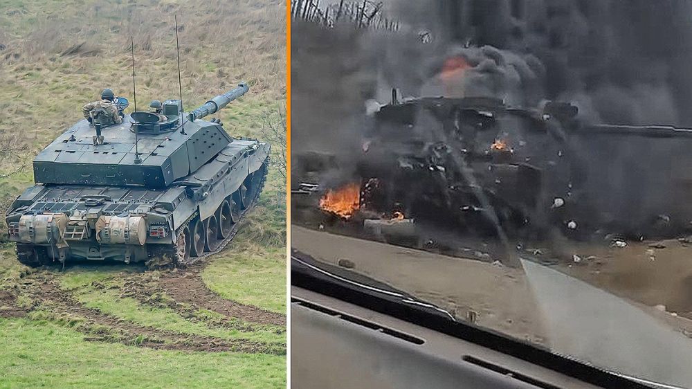 ������ ������ � ���� ���������� ���� Challenger 2: ���� ������ � ������ ������� �������