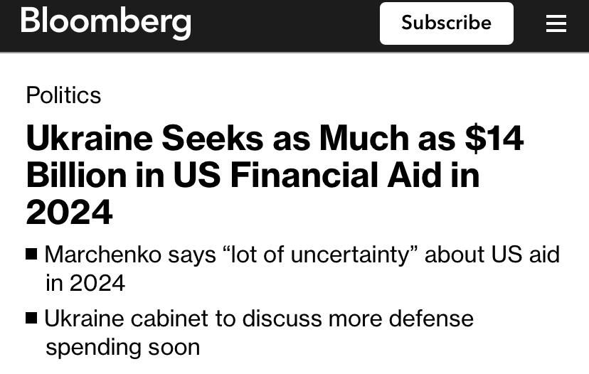 ������� ��� ����������� � ��� ������� $14 ���� �� ��������� ��� � Bloomberg