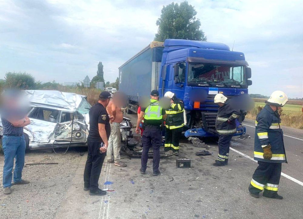 В Борисполе произошло ДТП с участием 4 автомобилей