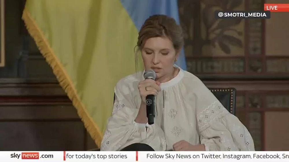 Семейный подряд Зеленских. Пока Гнида попрошайничает и угрожает, угрожает и попрошайничает, примерно тем же самым занимается и сама Елена Зеленская