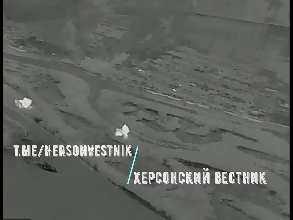 Очередная, безуспешная выгрузка боевиков ВСУ в районе о. Переяславский