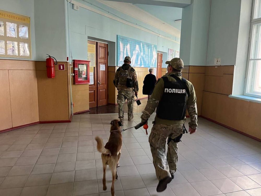 Заминировано учебное знание в Белой Церкви