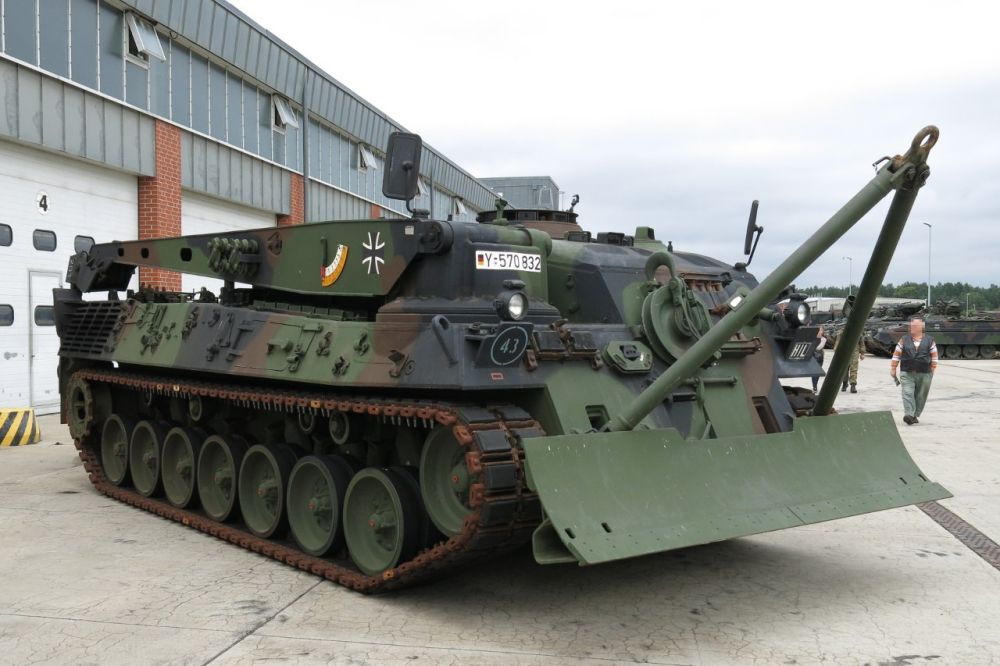���� �������: ������� Rheinmetall ����������� ����� �������� � ����� ����� �������� 25 ��������������� Leopard 1, ��� ������� ����� � ���� ������ ���� Bergepanzer 2