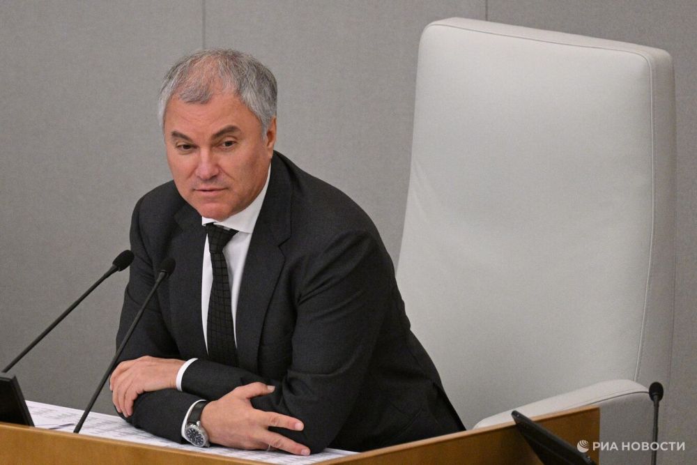 Володин призвал разделять народ и власть Украины