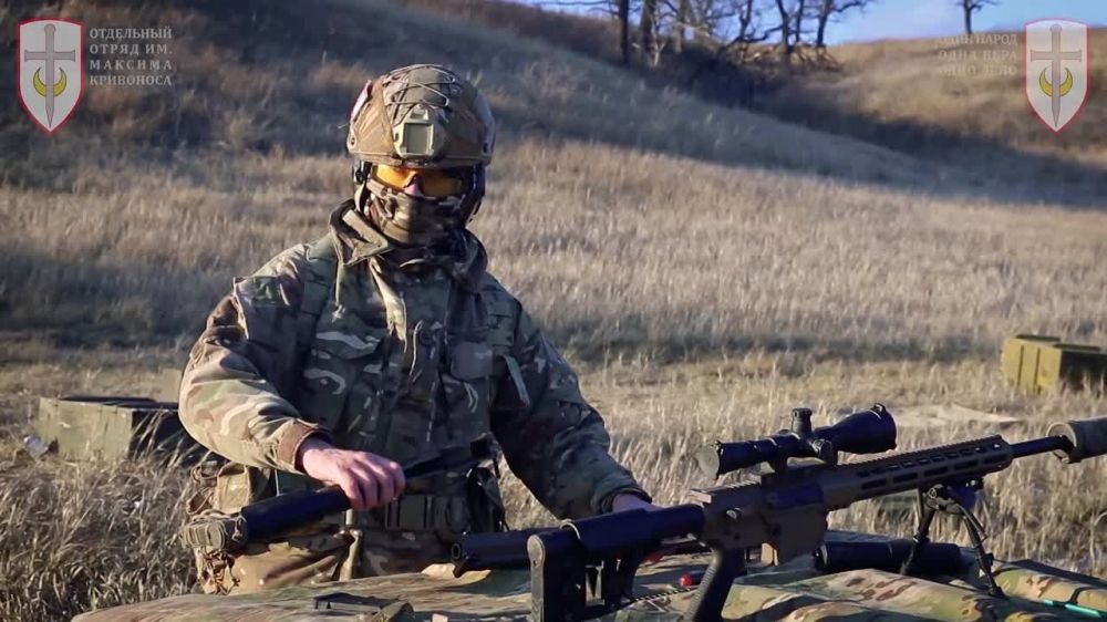 Бывший военнослужащий 53 ОМБр ВСУ, а ныне снайпер отдельного отряда имени Максима Кривоноса (позывной "Ирпень")...