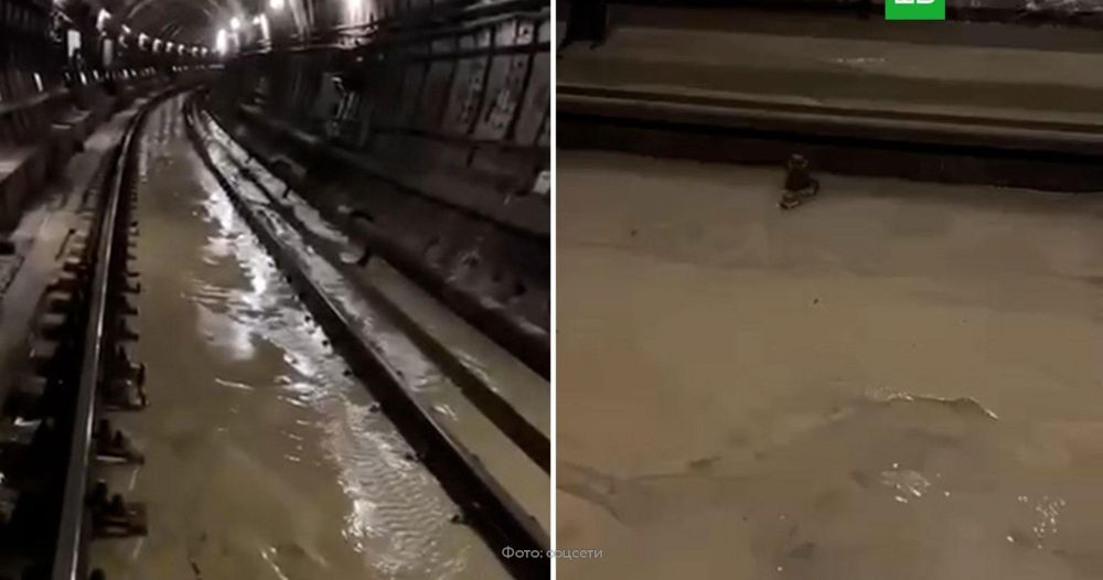 В Киеве из-за подтопления закрыли шесть станций метро