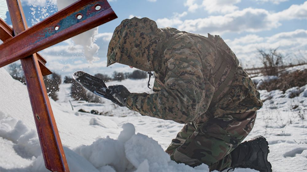 "Бетон и мёрзлая земля, русские не пройдут": Украина строит "линию Залужного"