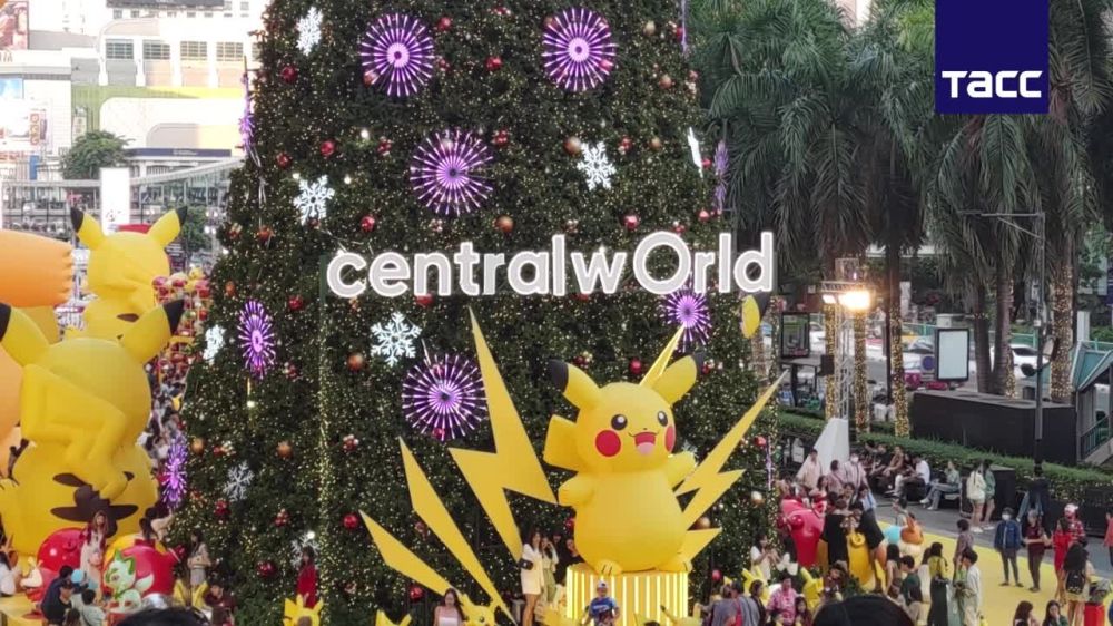 Жители Бангкока готовятся встретить Новый год