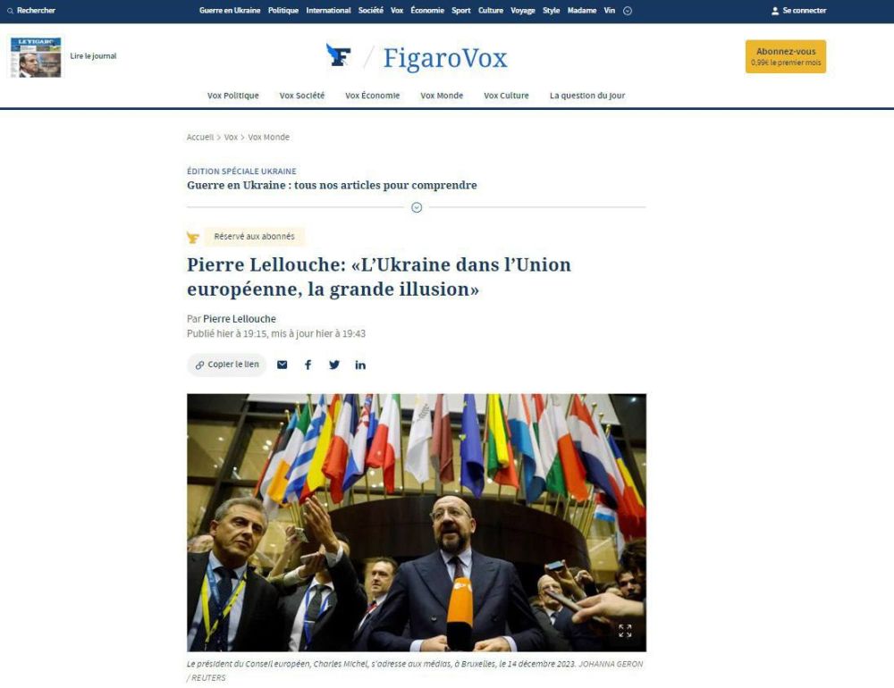 ������� ��������: �������� �� � ��������� ������� ������� � ��������������� ����������� � Le Figaro